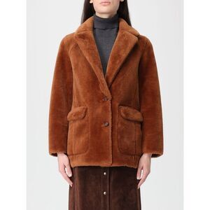Urbancode Fur Coat Woman Brown